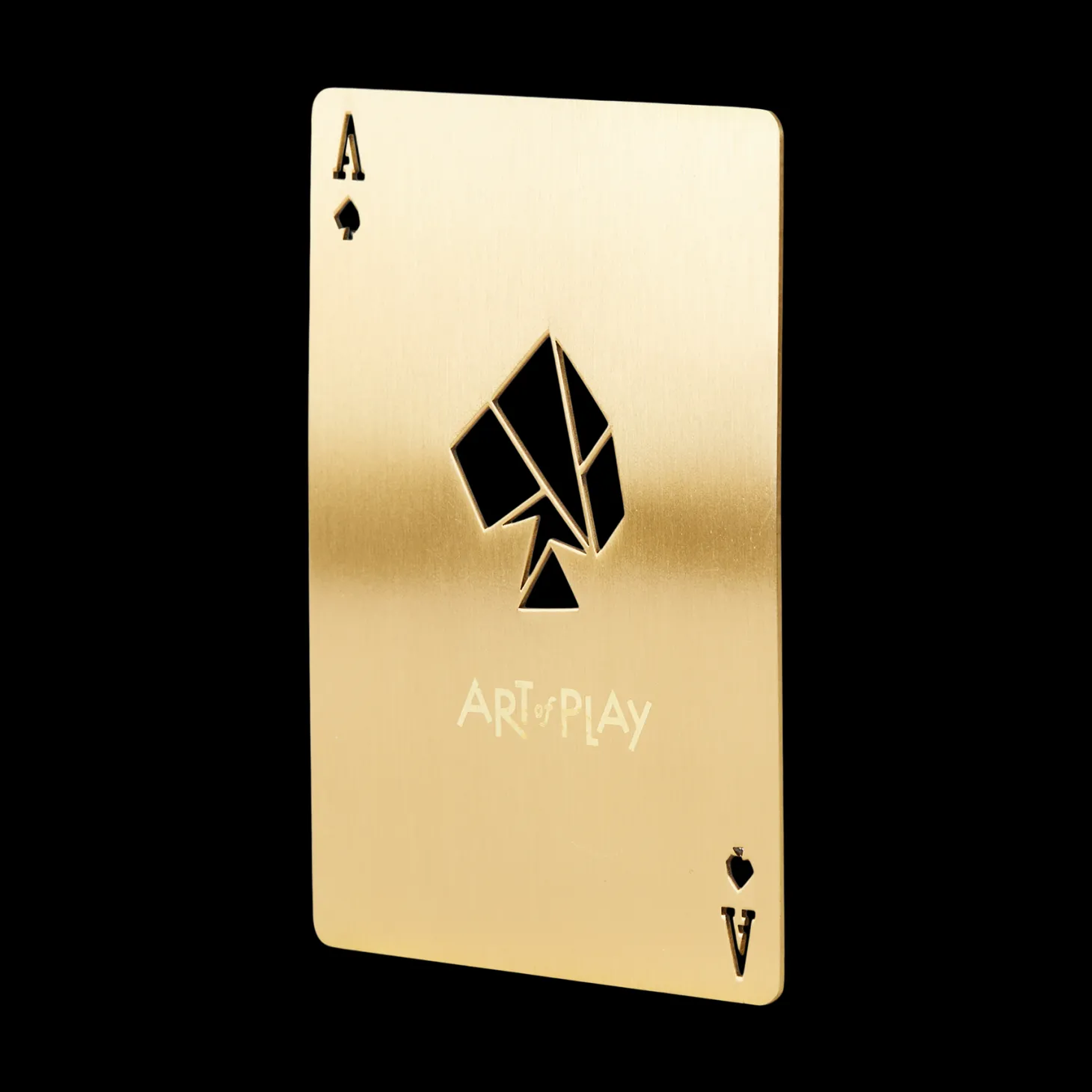 Ace of Spades Metal Bookmark