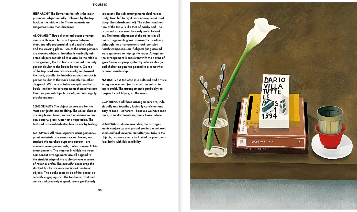 Arranging Things: A Rhetoric on Object Placement