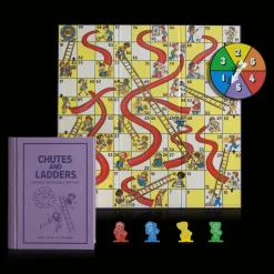 Chutes and Ladders Vintage Bookshelf Edition