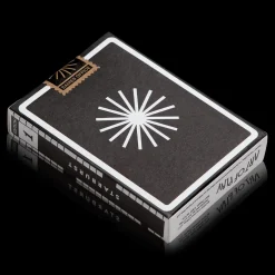 Eames "Starburst" Playing Cards, Black Edition