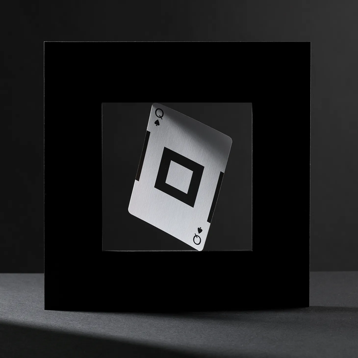 Eames "Starburst" Playing Cards, Black Edition