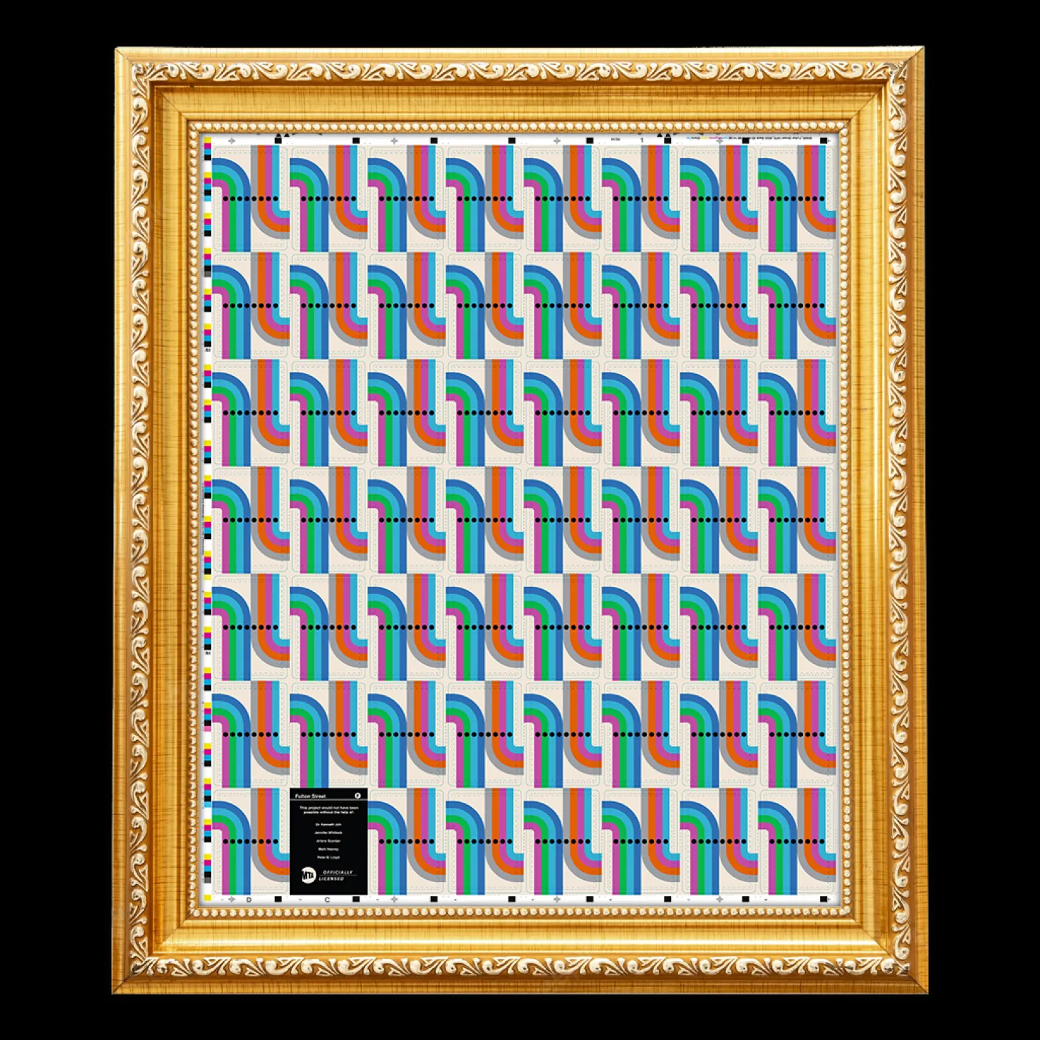 Fulton Street Uncut Sheet