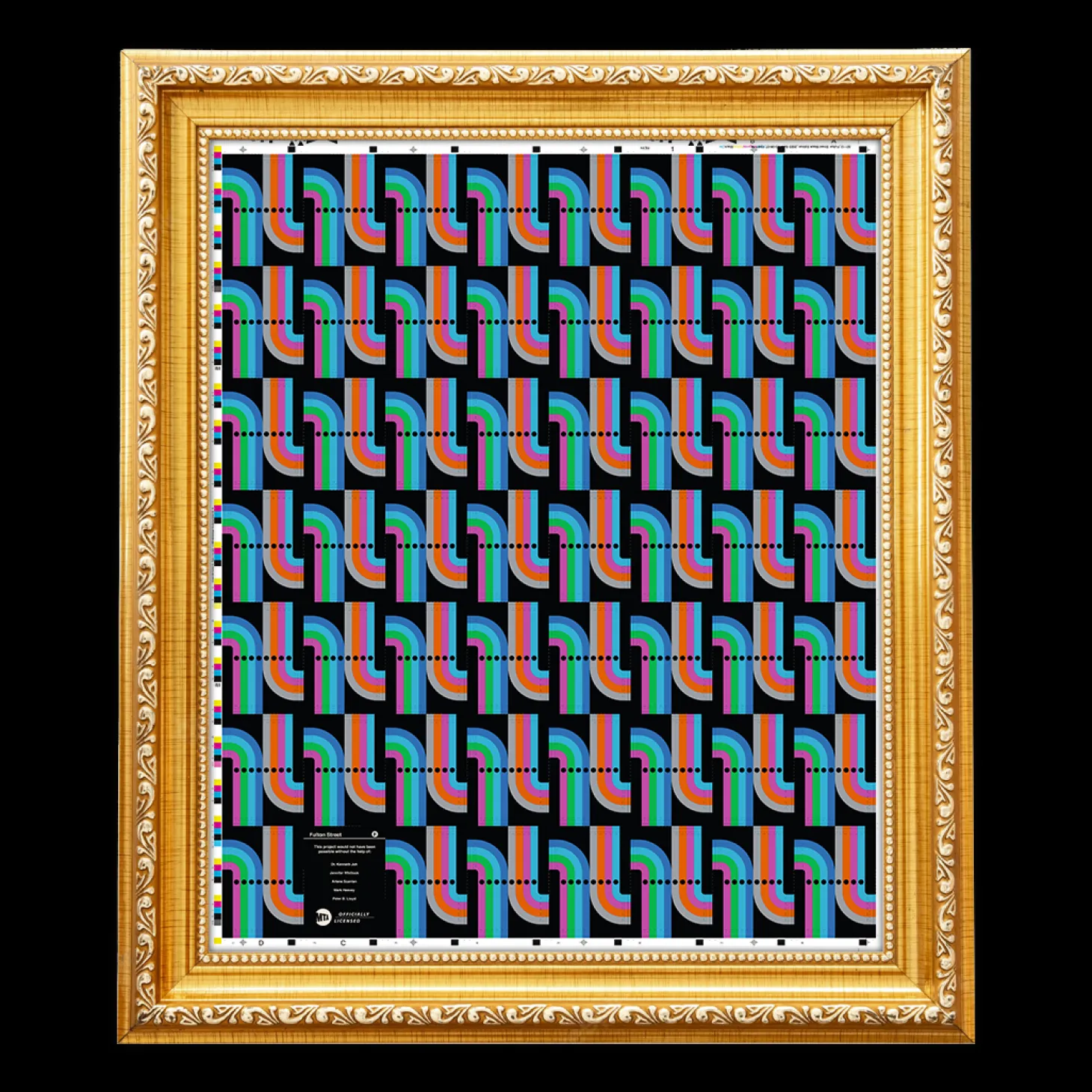 Fulton Street Uncut Sheet