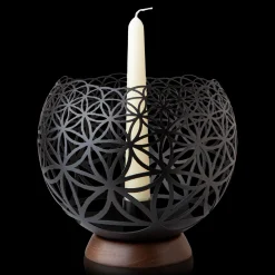 Geometric Projection Candle Holder