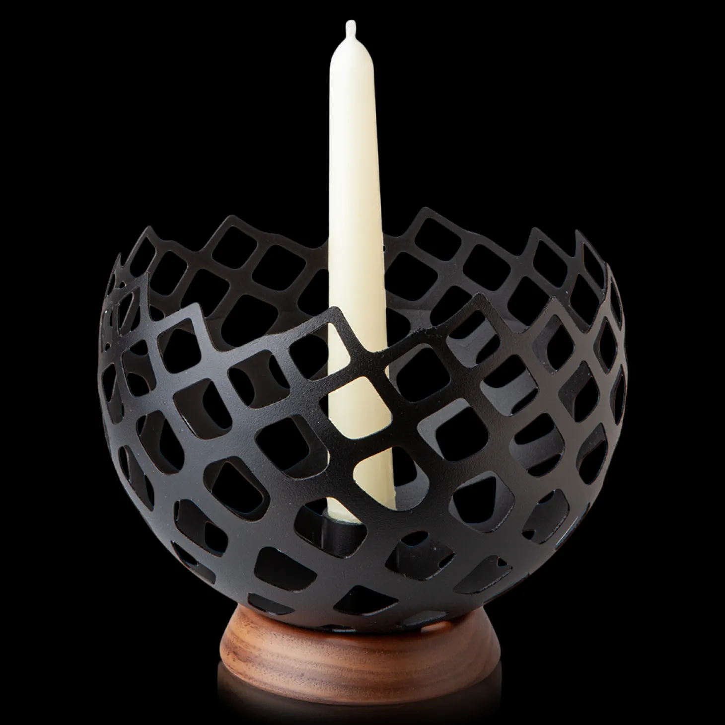 Geometric Projection Candle Holder