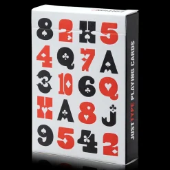 Just Type Playing Cards