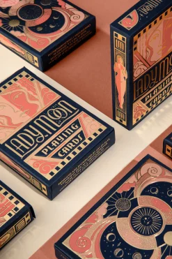 Lady Moon Playing Cards