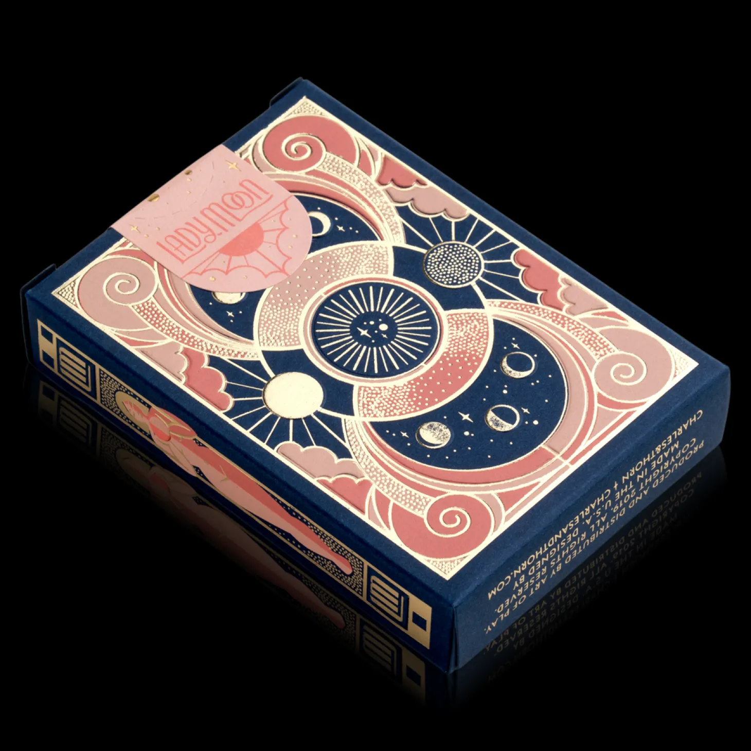 Lady Moon Playing Cards