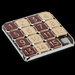 Metal Fifteen Pocket Puzzle
