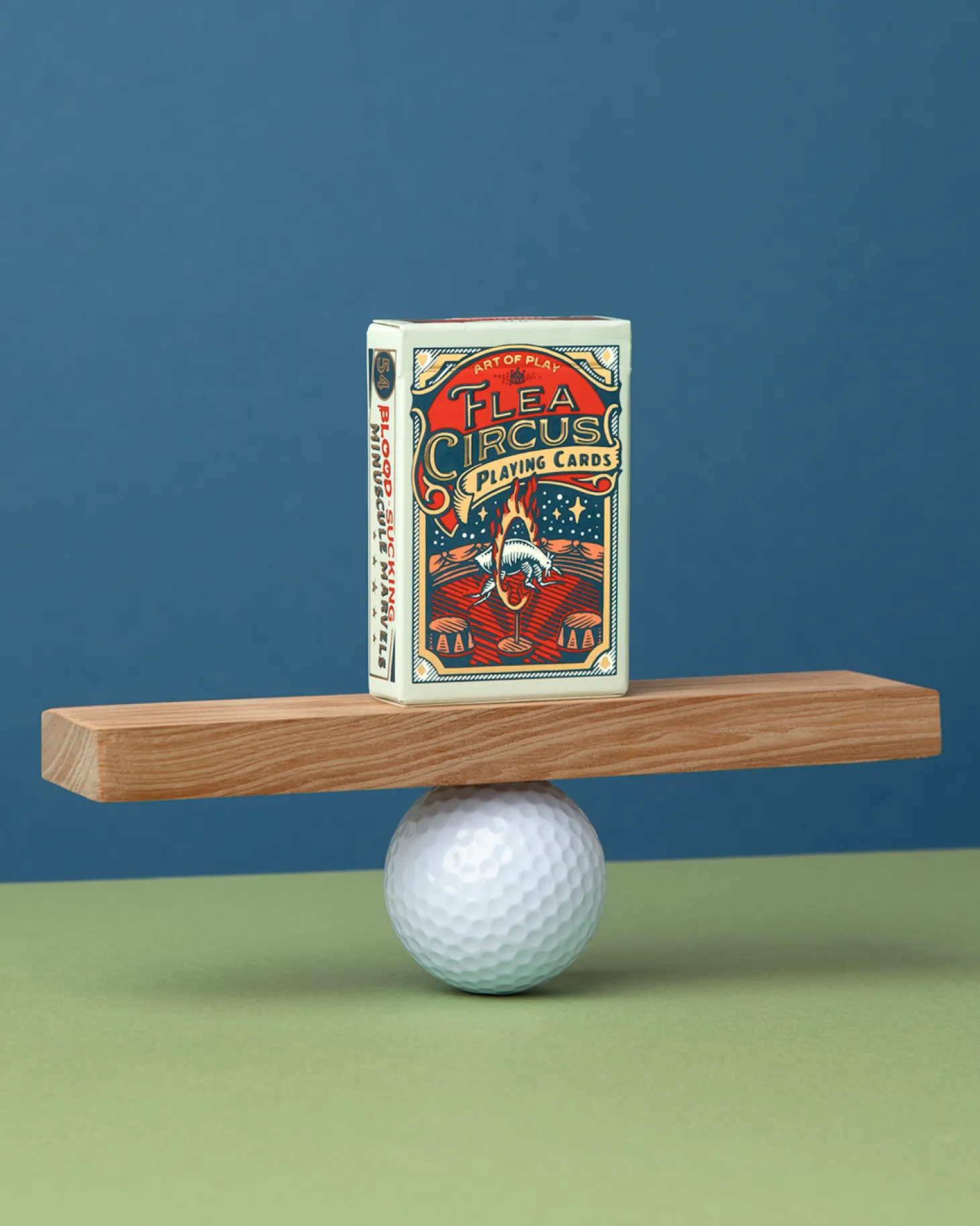 Mini "Flea Circus" Playing Cards