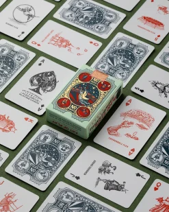 Mini "Flea Circus" Playing Cards