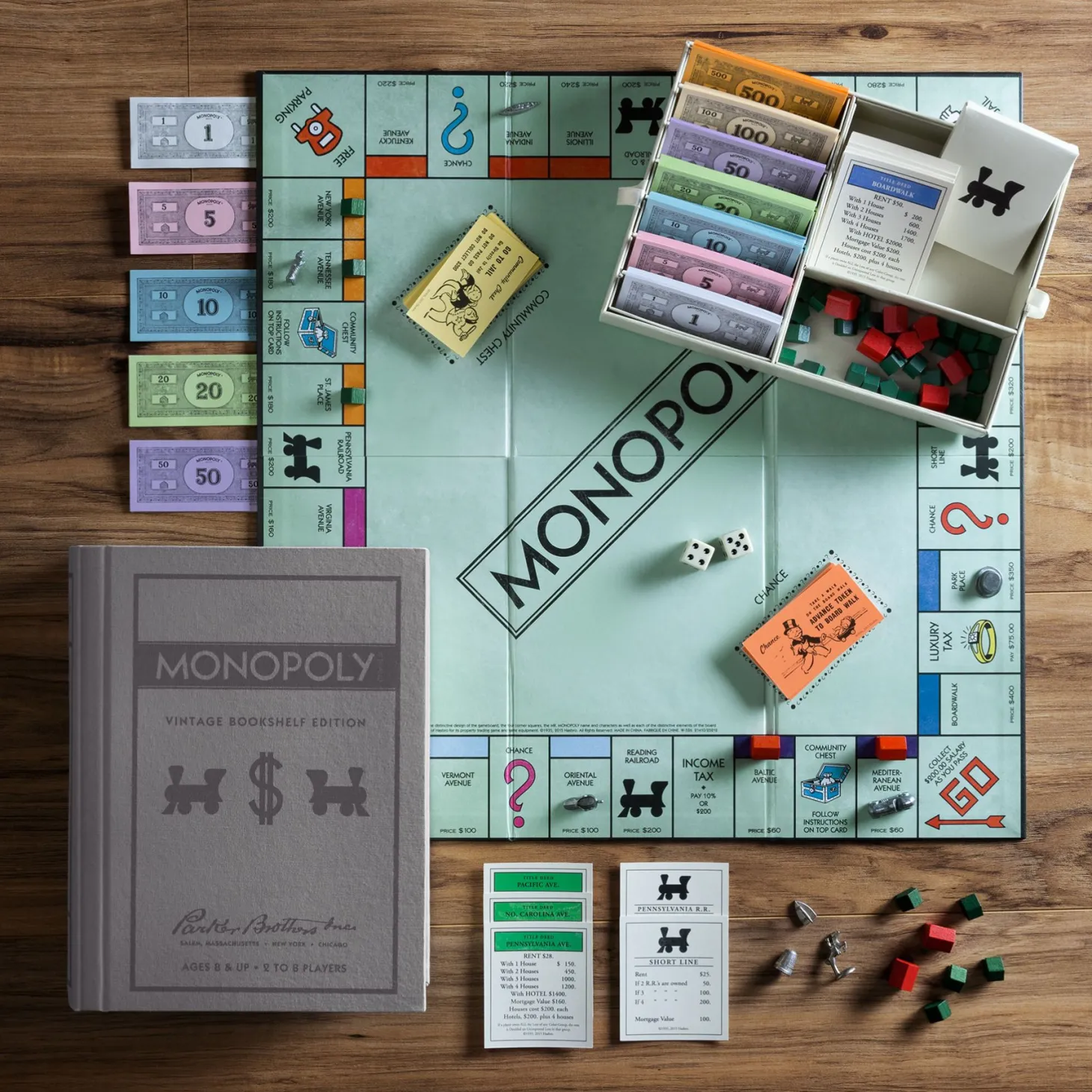 Monopoly Vintage Bookshelf Edition