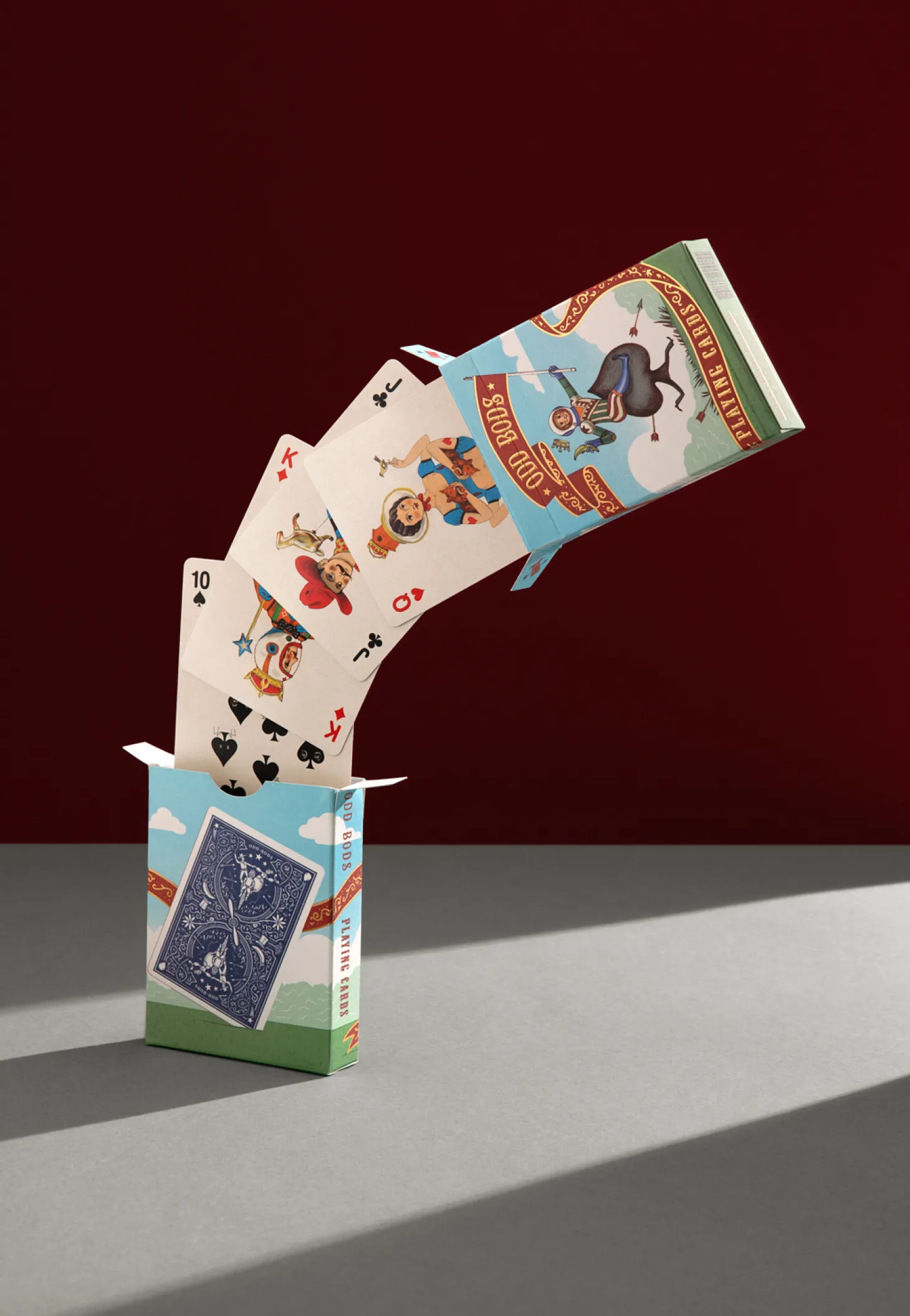 Odd Bods Playing Cards
