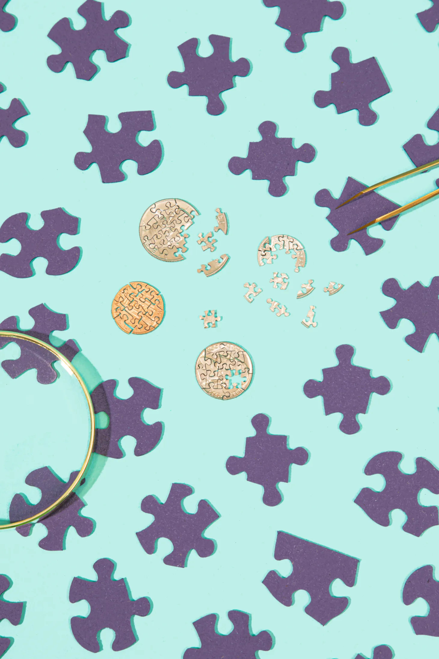 Pocket Change Jigsaw Puzzles