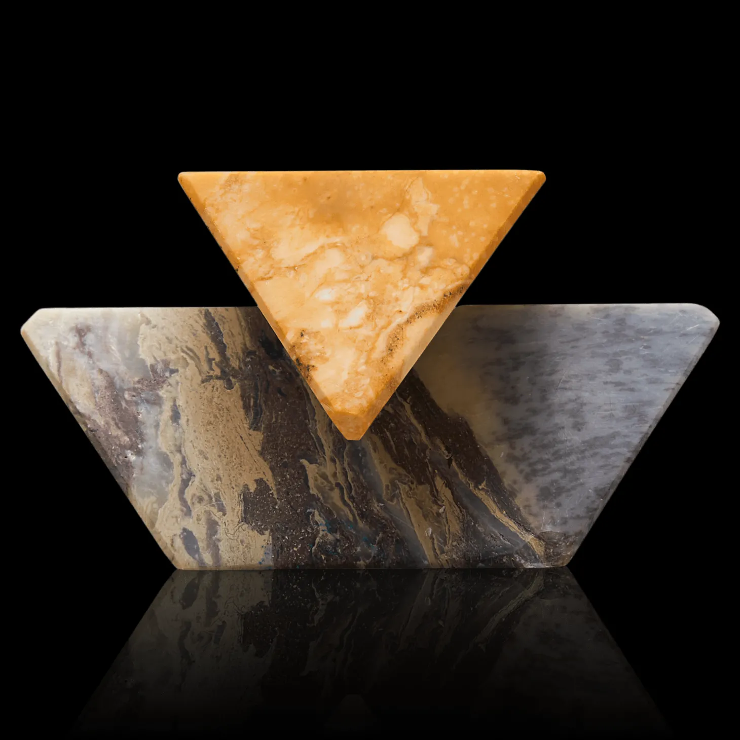 Stone Pyramid Puzzle
