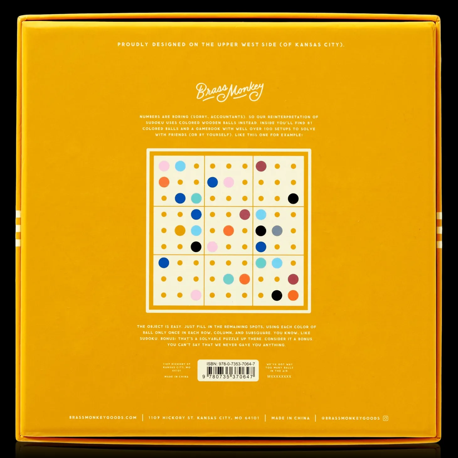 Sudoku With Some Balls