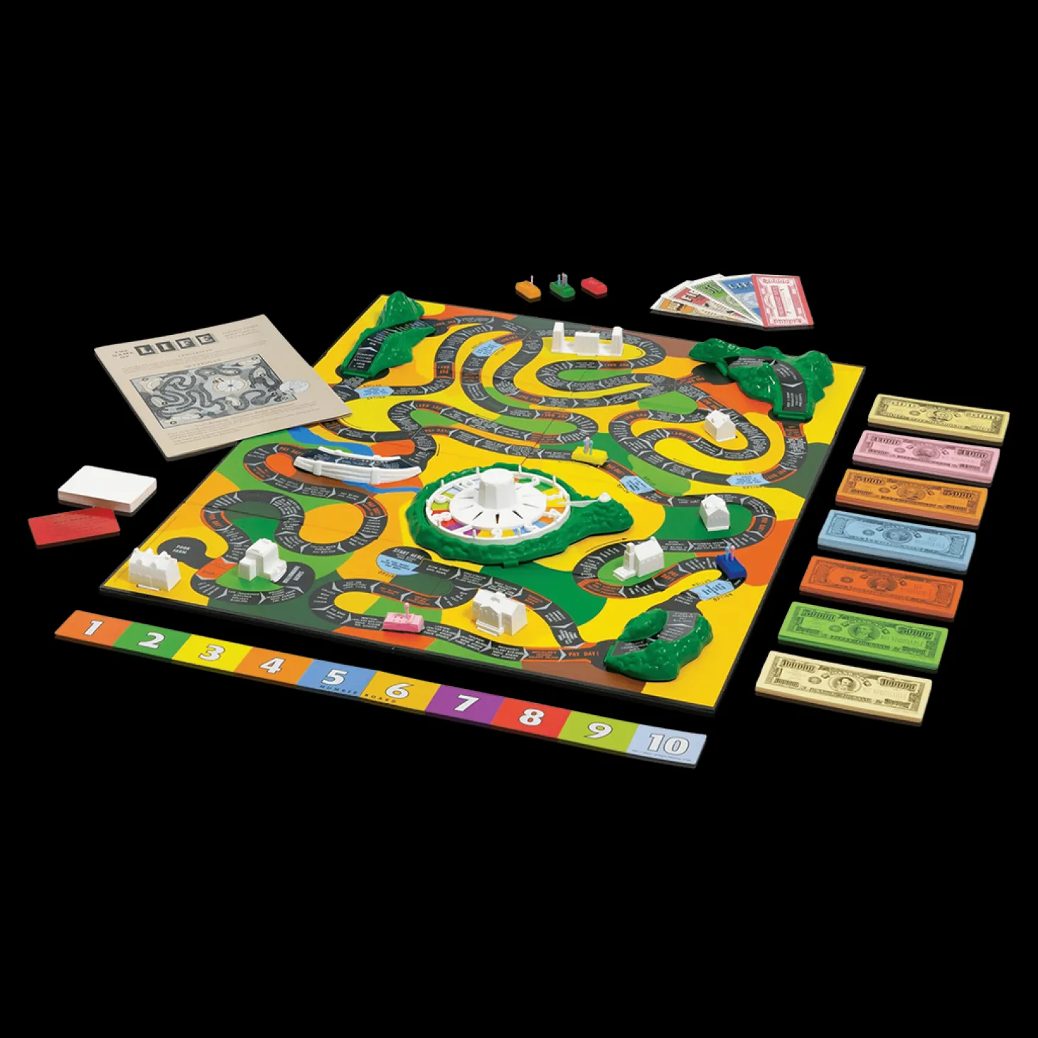 The Game of Life Vintage Bookshelf Edition