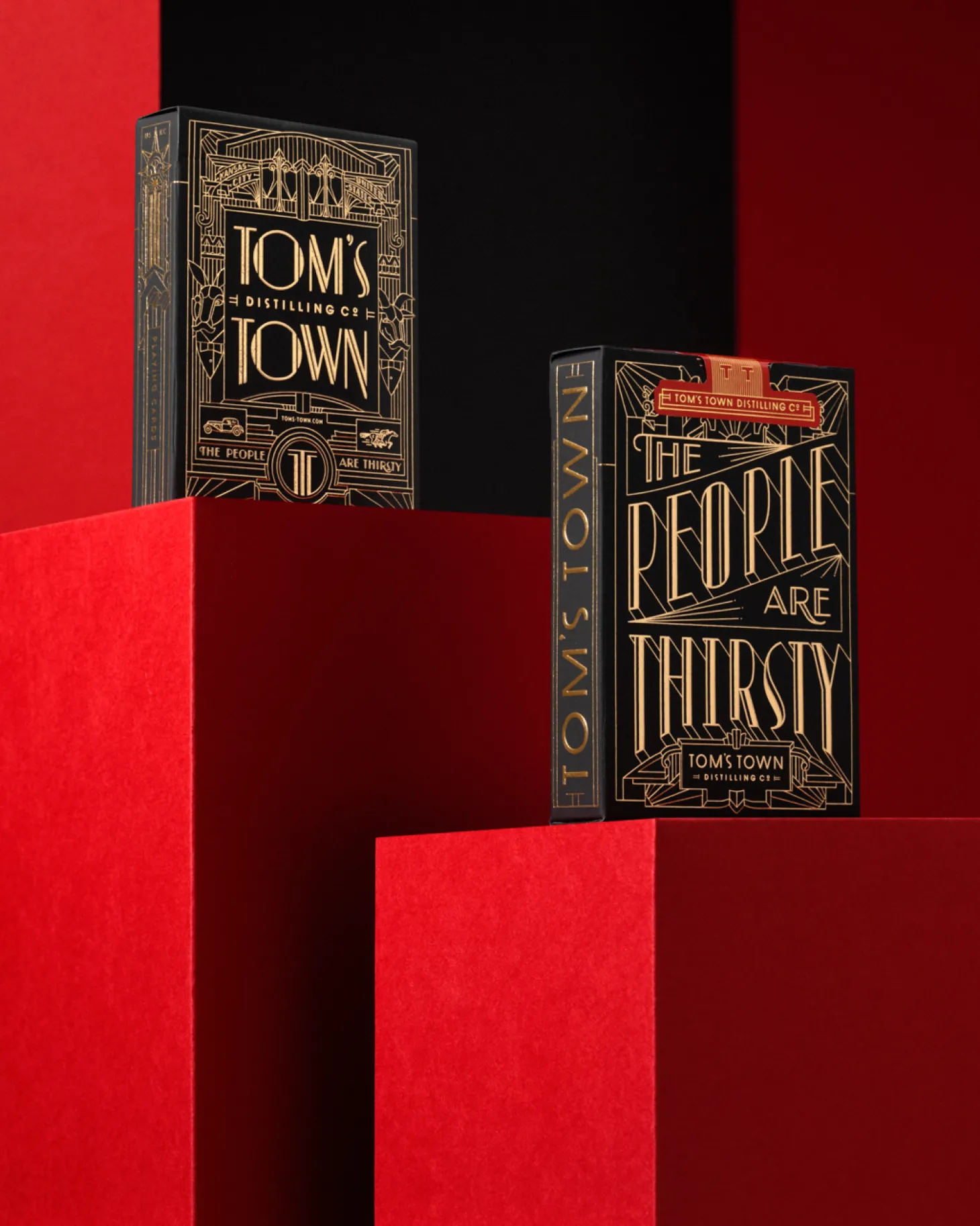Tom's Town Playing Cards