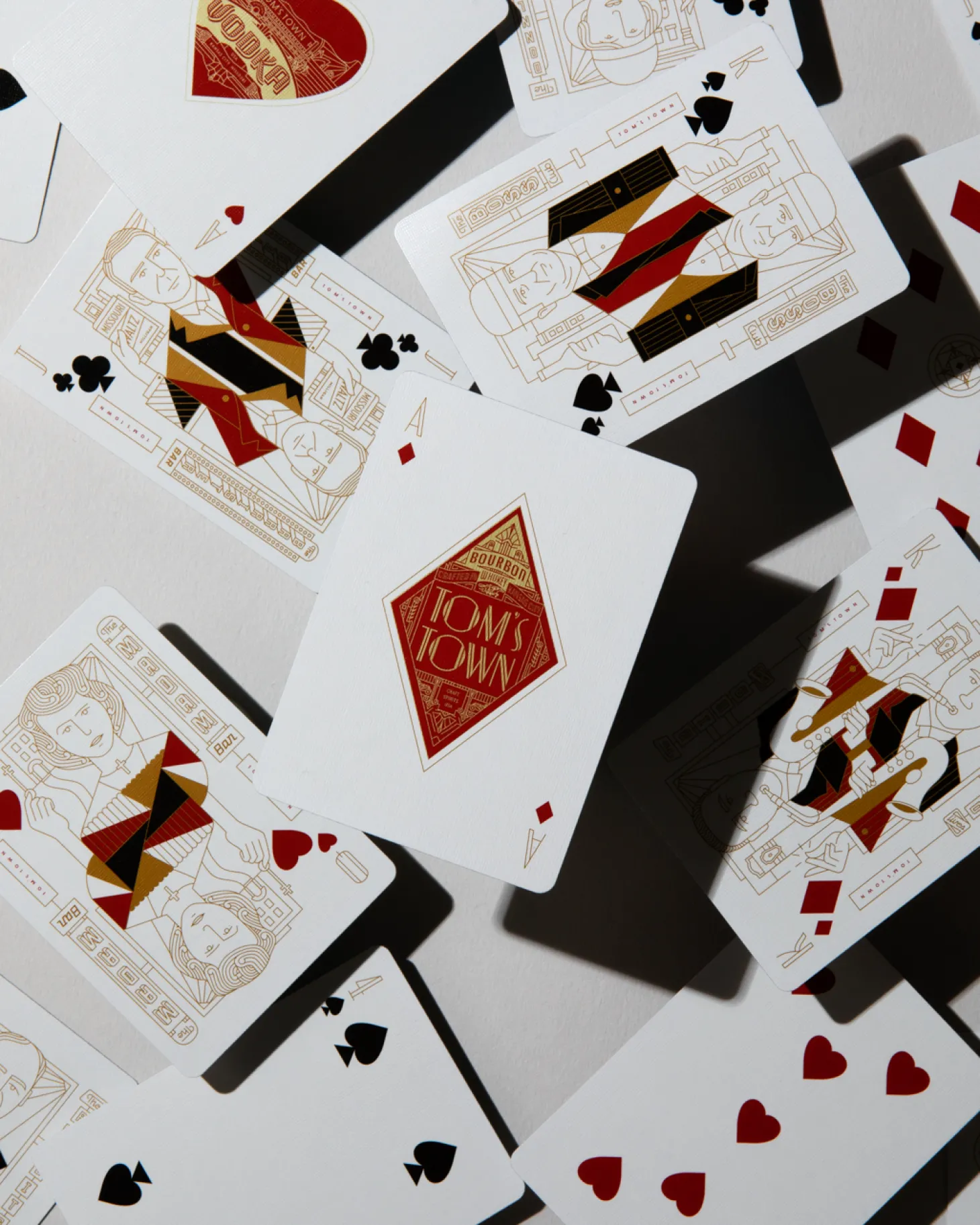 Tom's Town Playing Cards