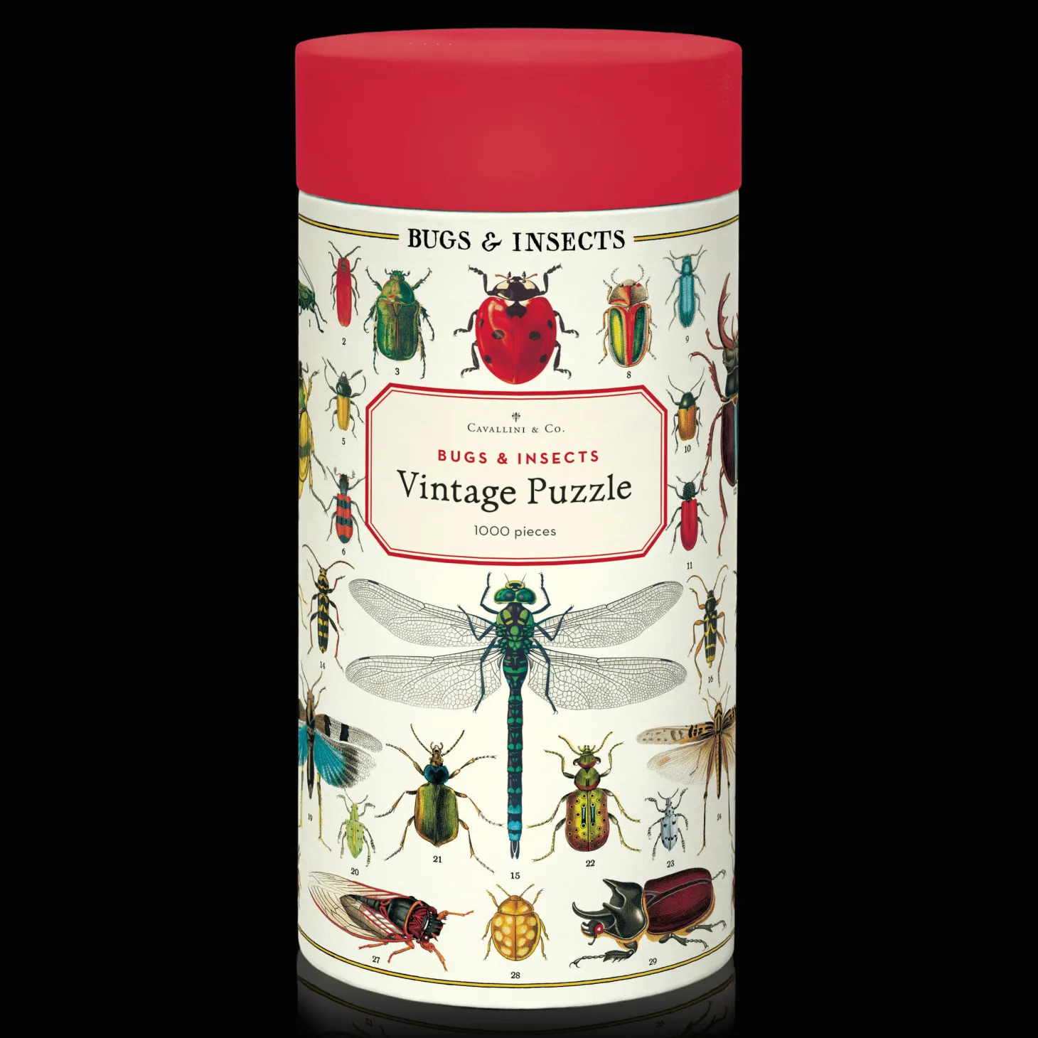 Vintage Bugs & Insects Puzzle