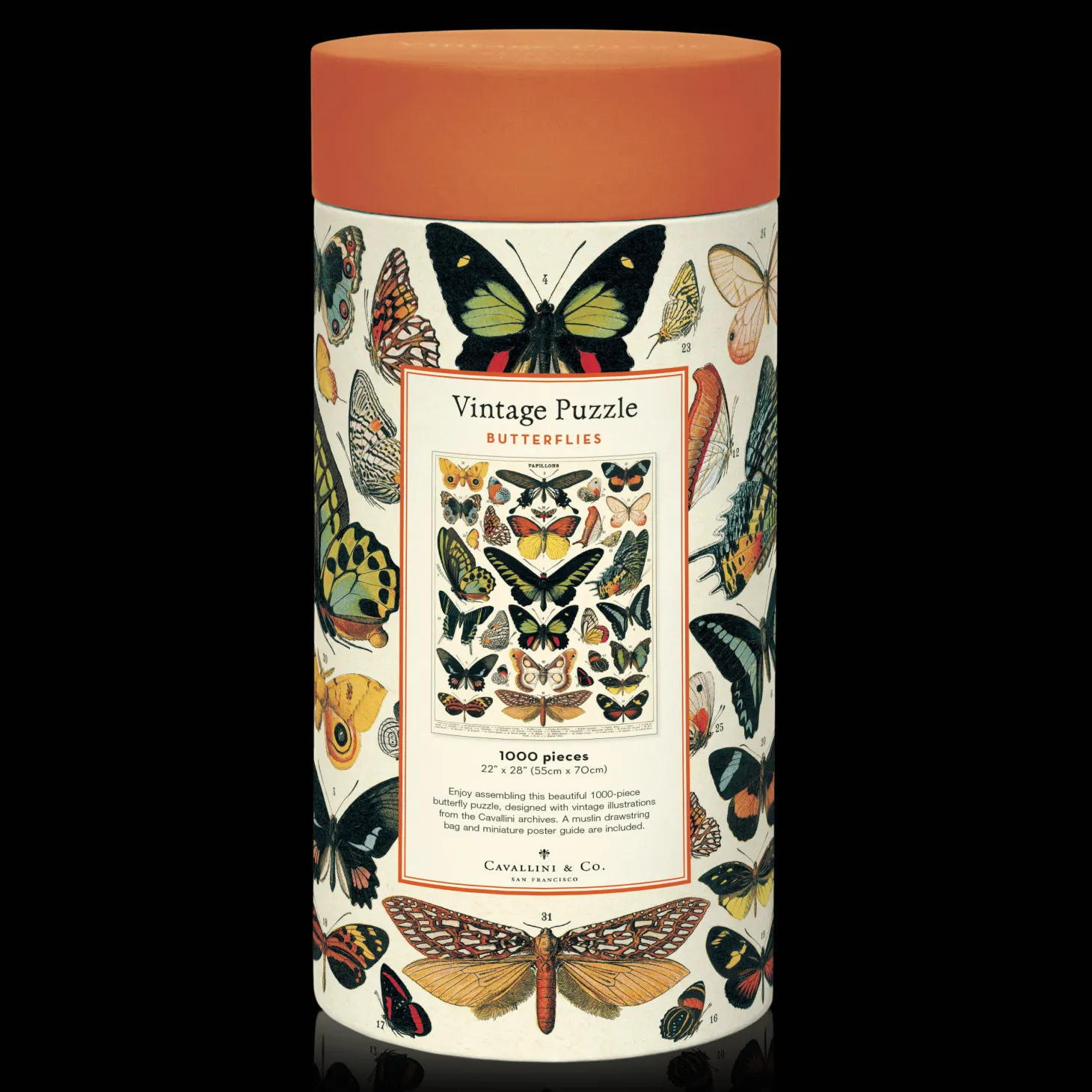 Vintage Butterflies Puzzle